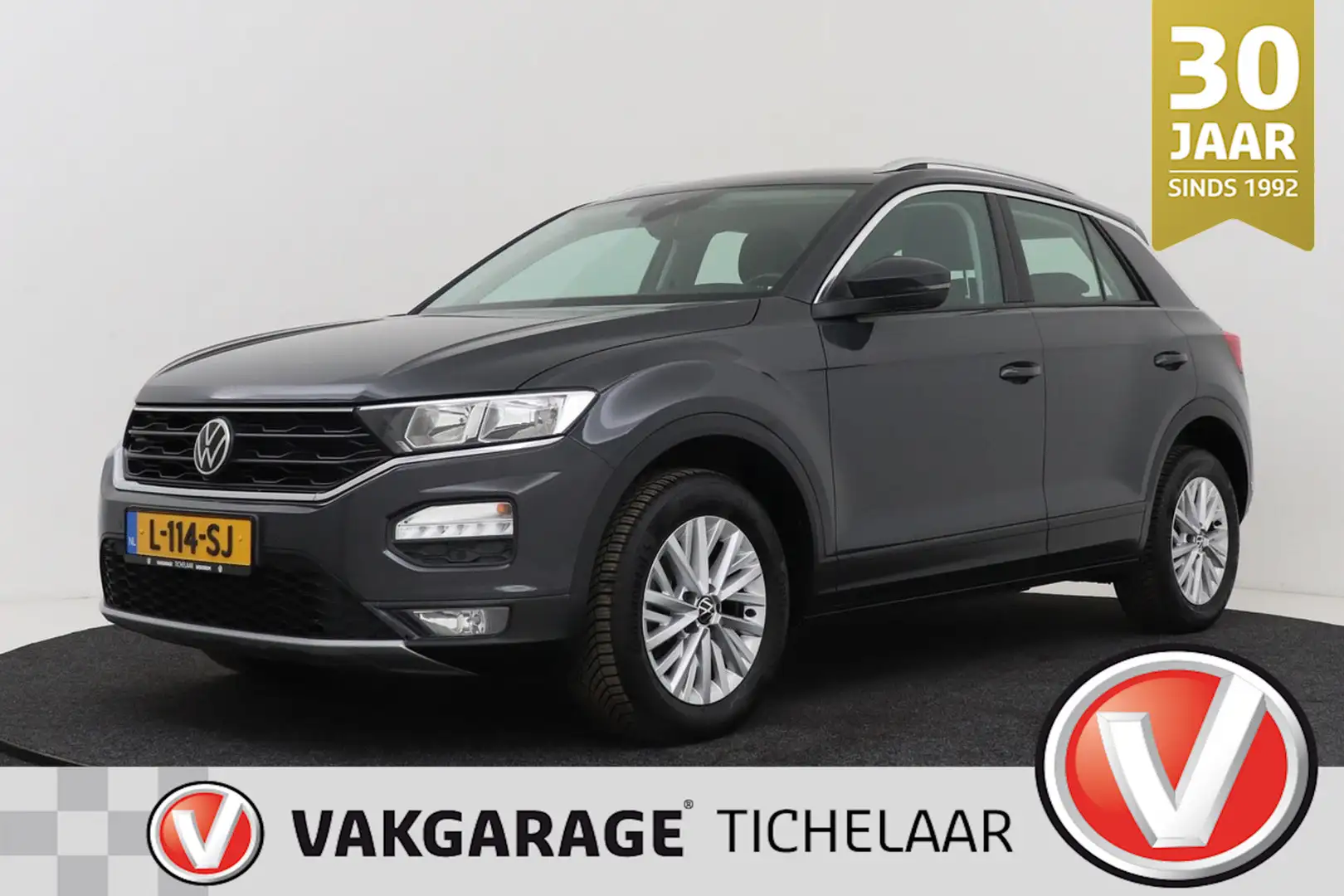 Volkswagen T-Roc 1.0 TSI Style Business | Trekhaak | Org NL | Digit Grigio - 1