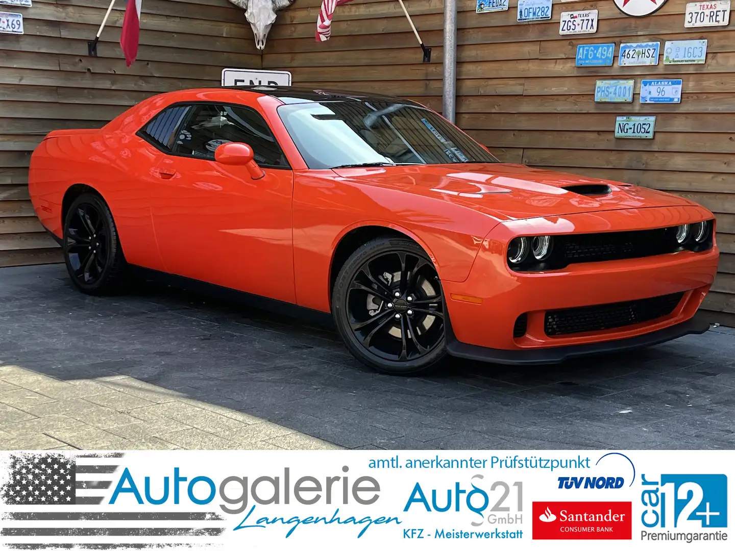 Dodge Challenger 5,7L R/T Autom. GoMango Leder Kamera Orange - 1