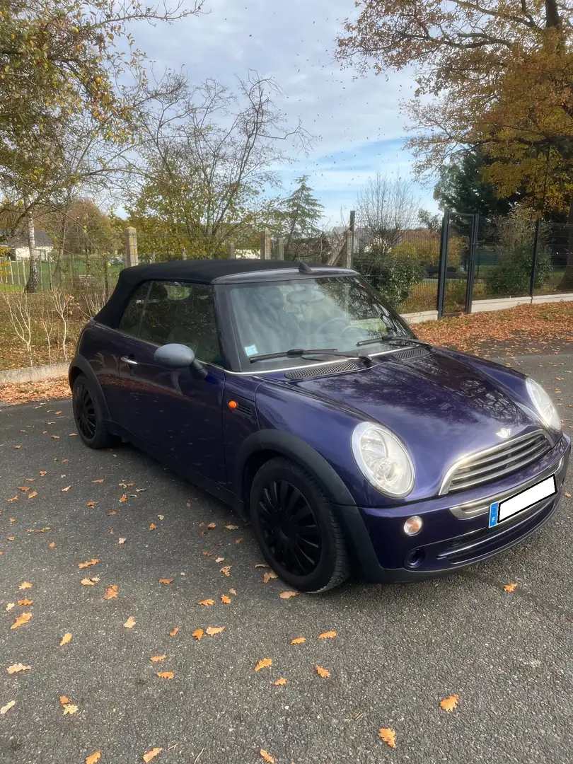 MINI One Cabrio Cabriolet One Bleu - 2