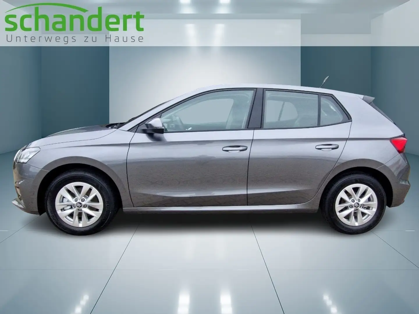 Skoda Fabia 1.0 TSI Selection DSG LED Sitzhzg. Klimaautomati Gris - 2