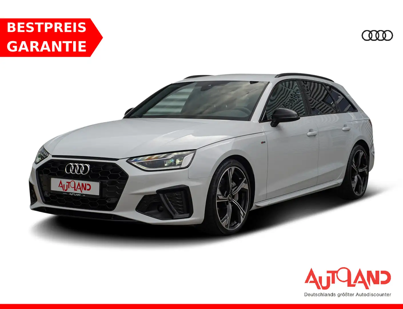 Audi A4 Avant 40 2.0 TDI S-Line Virtual Cockpit LED Blanc - 1