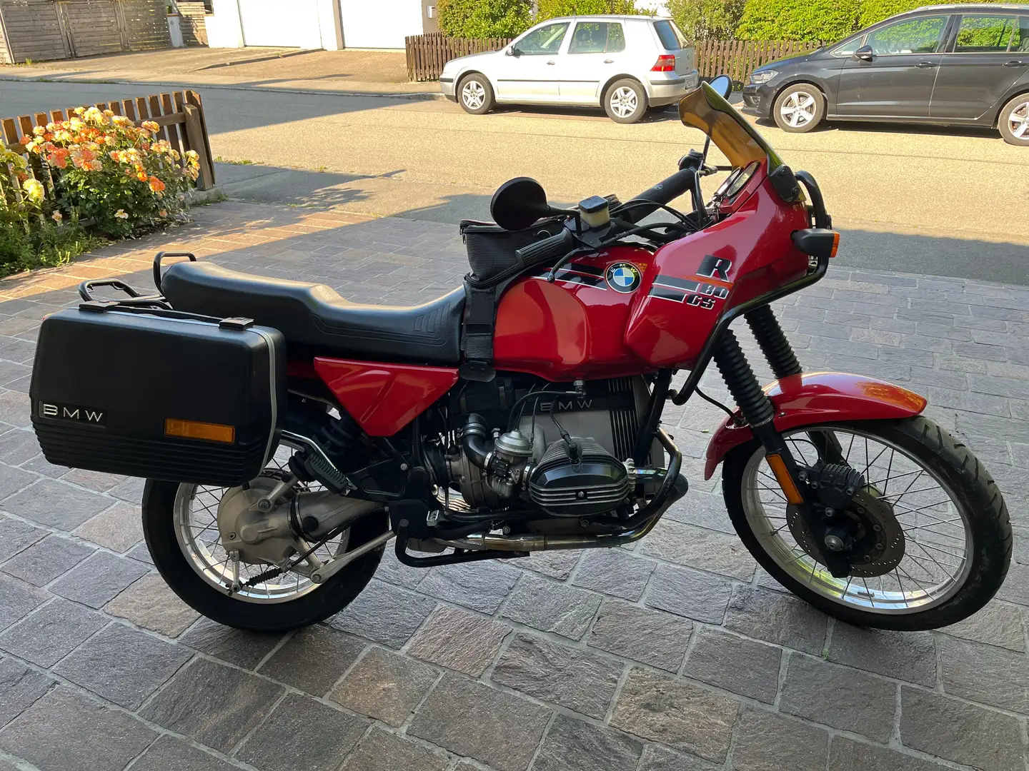 BMW R 80 GS Piros - 2