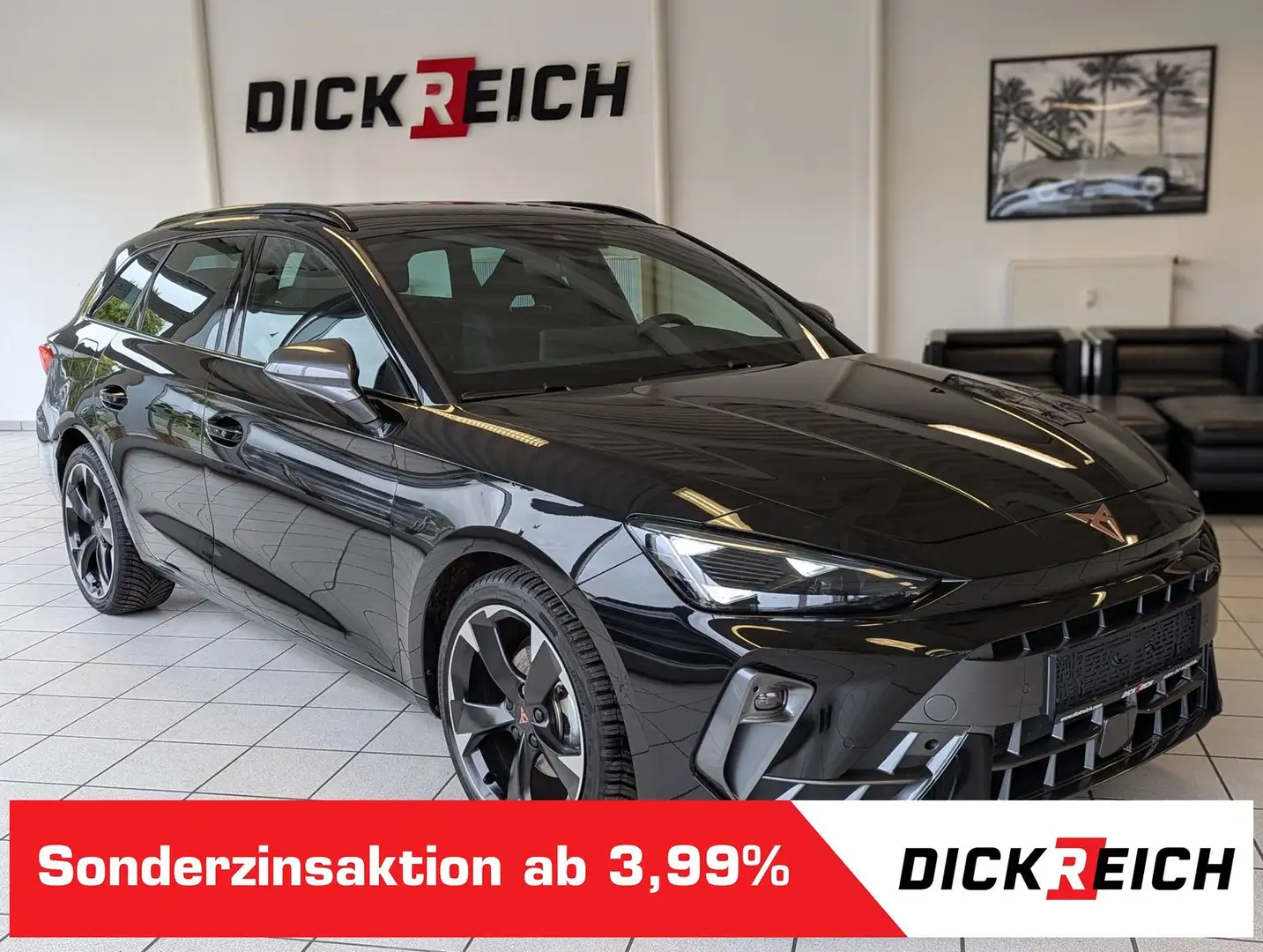 CUPRA Leon 1.5 eTSI Intelligent-Dynamic-Edge-Pake Cam Schwarz - 1