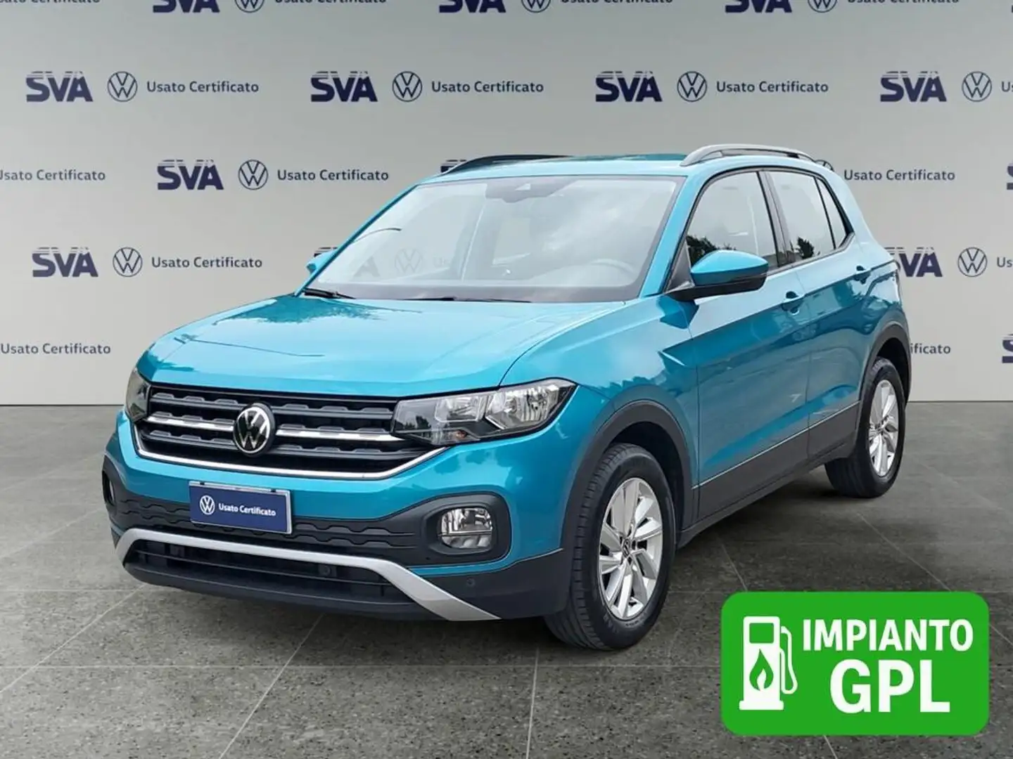 Volkswagen T-Cross 1.0 Tsi 95cv Style  - PROMO GPL INCLUSO Azul - 1
