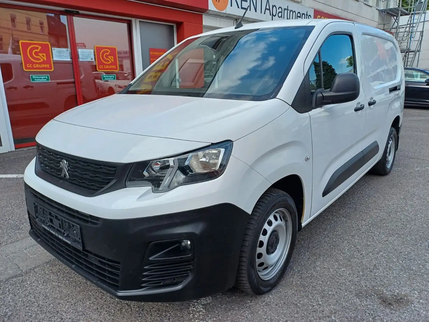Peugeot Partner Premium L2 AHK Klima PDC 2 Schiebetüren Weiß - 1