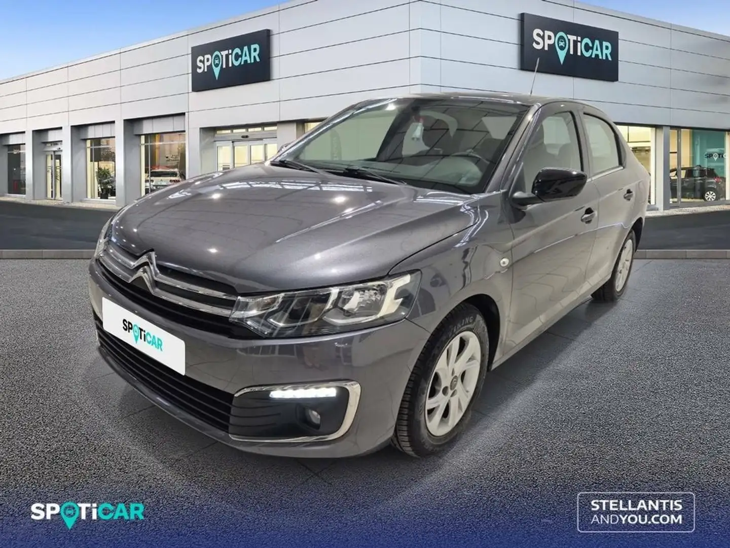 Citroen C-Elysée BlueHDi 75KW (100CV) Origins Grijs - 1