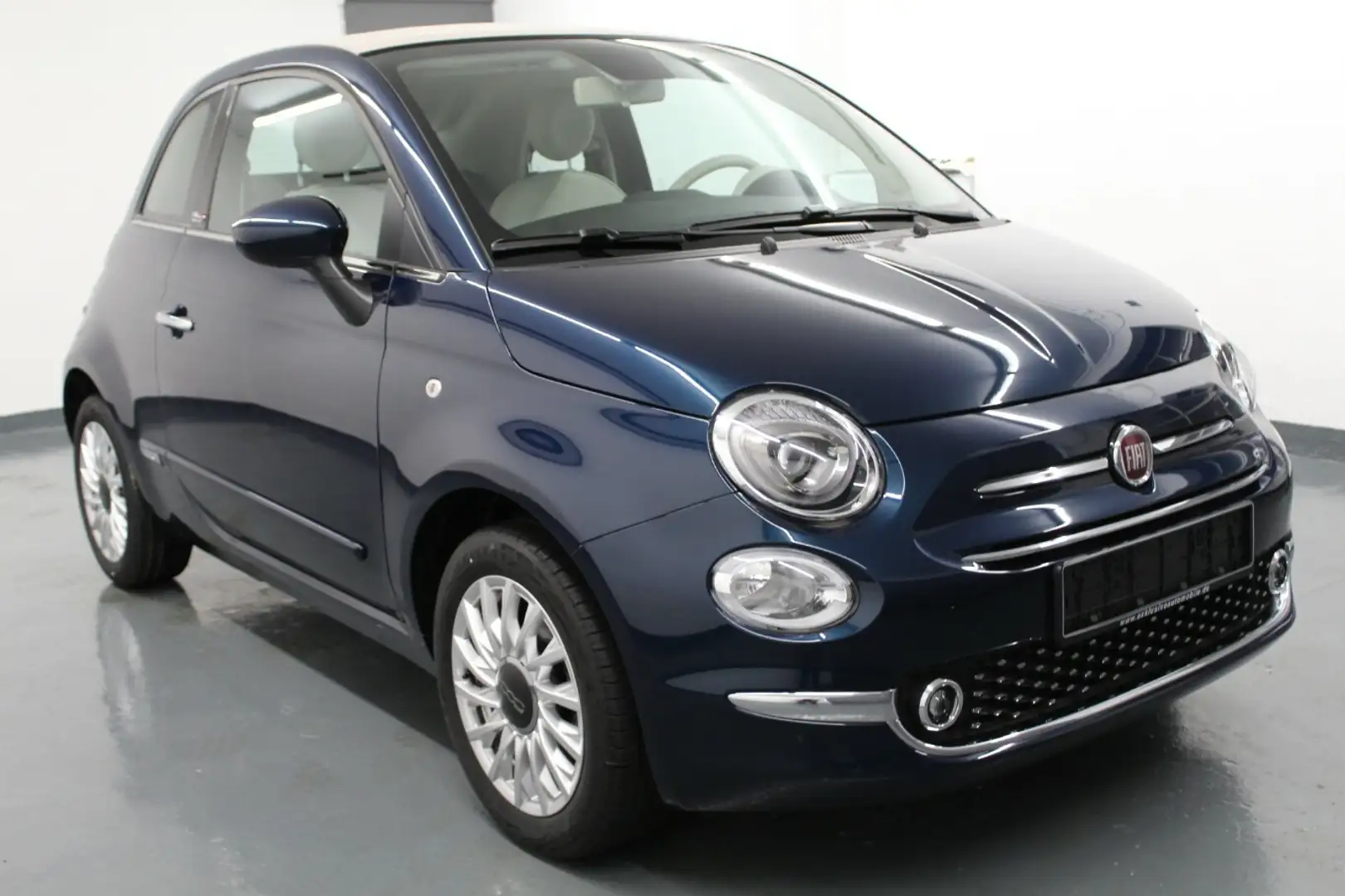 Fiat 500C 1.2 Lounge Automatik+Apple+PDC! Blau - 2