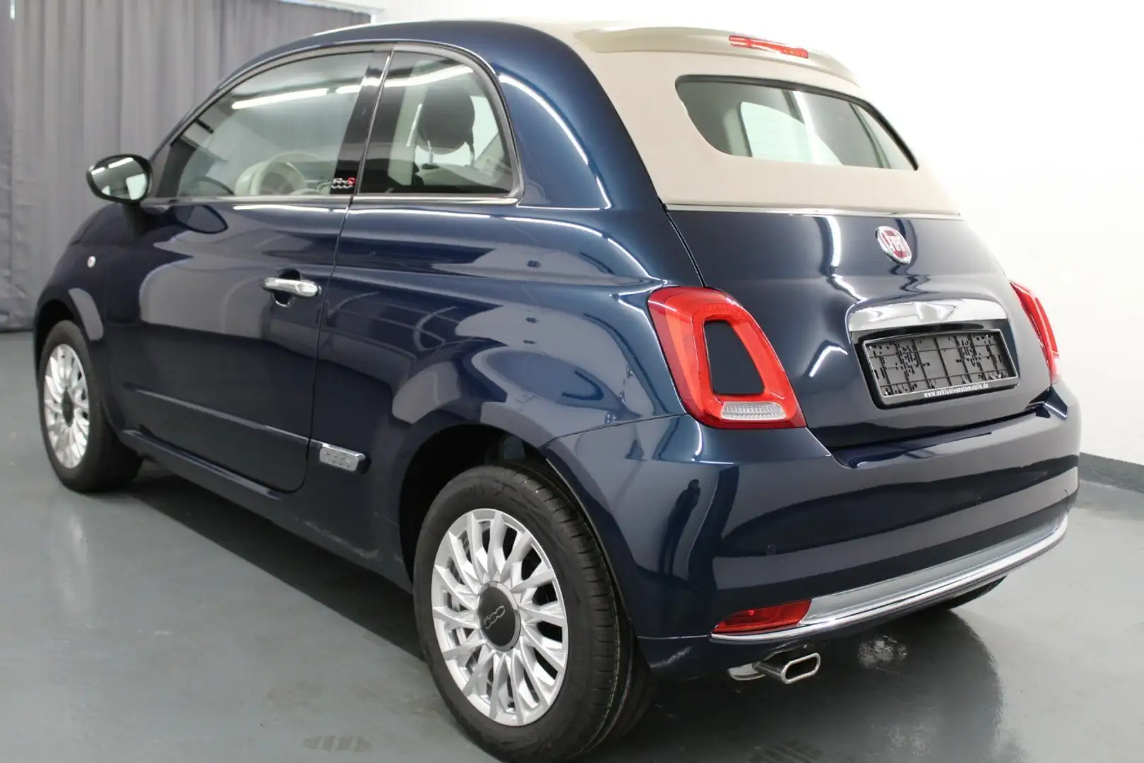 Fiat 500C 1.2 Lounge Automatik+Apple+PDC! Bleu - 1
