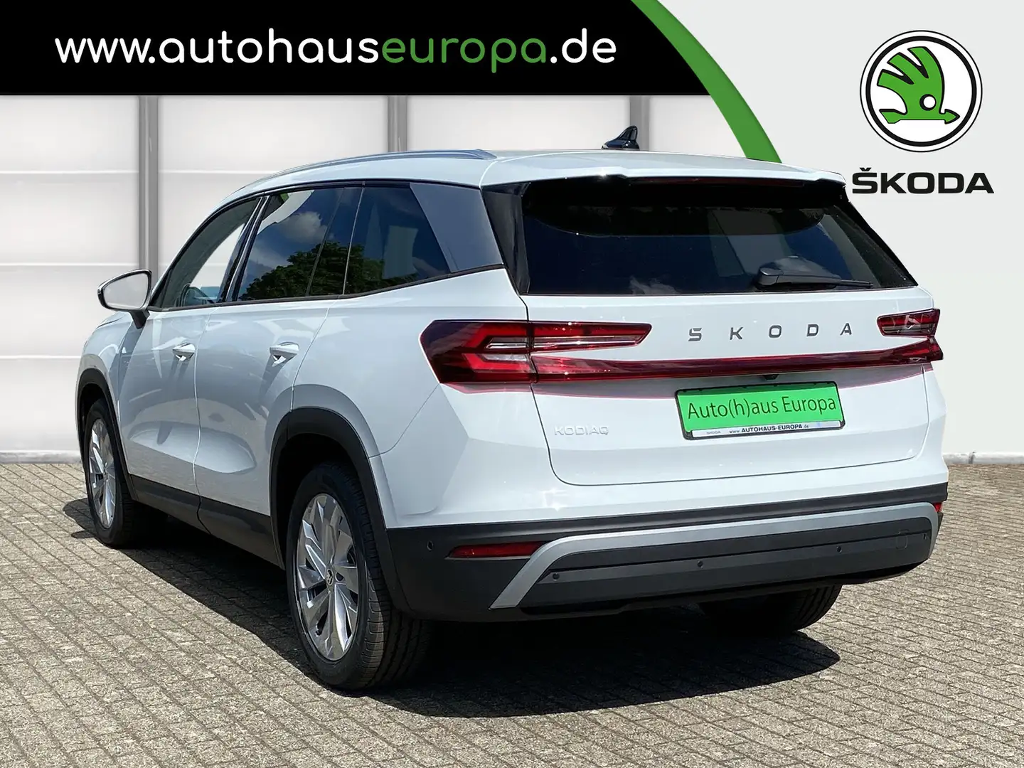 Skoda Kodiaq 2.0 TDI Selection 110KW el Sitze, Kam, ACC, AHK, C Weiß - 2