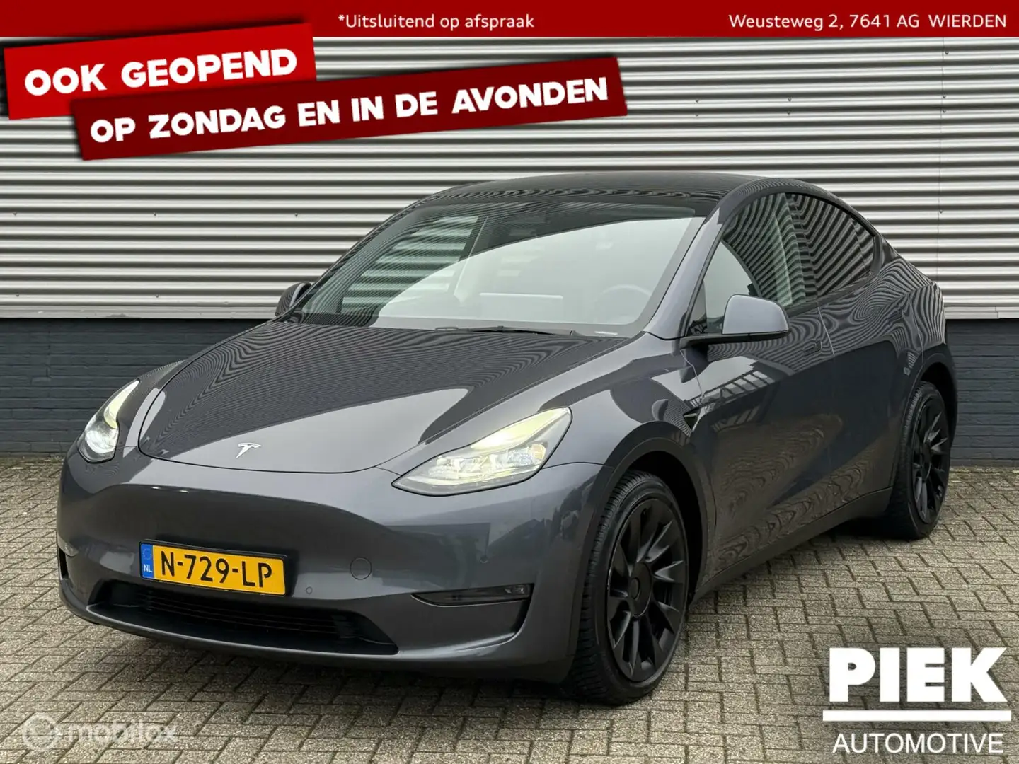 Tesla Model Y Long Range AWD 75 kWh Grijs - 1