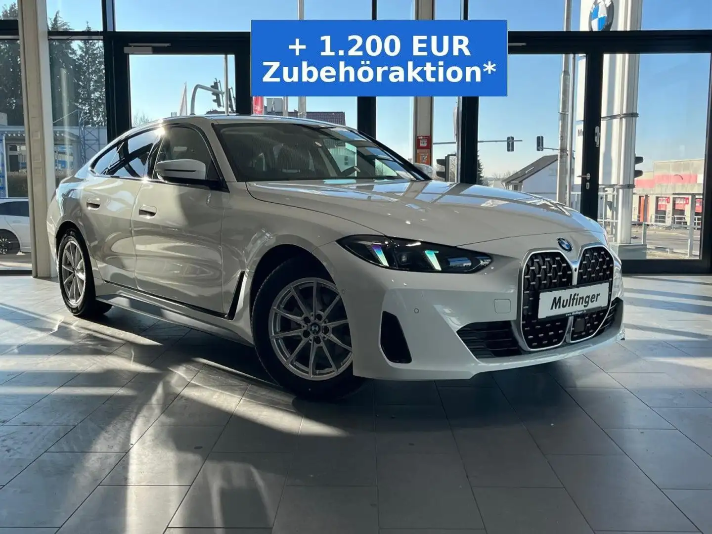BMW 420 d GC. HUD ACC SurrView LiveProf HiFi Komf.AHK Weiß - 2