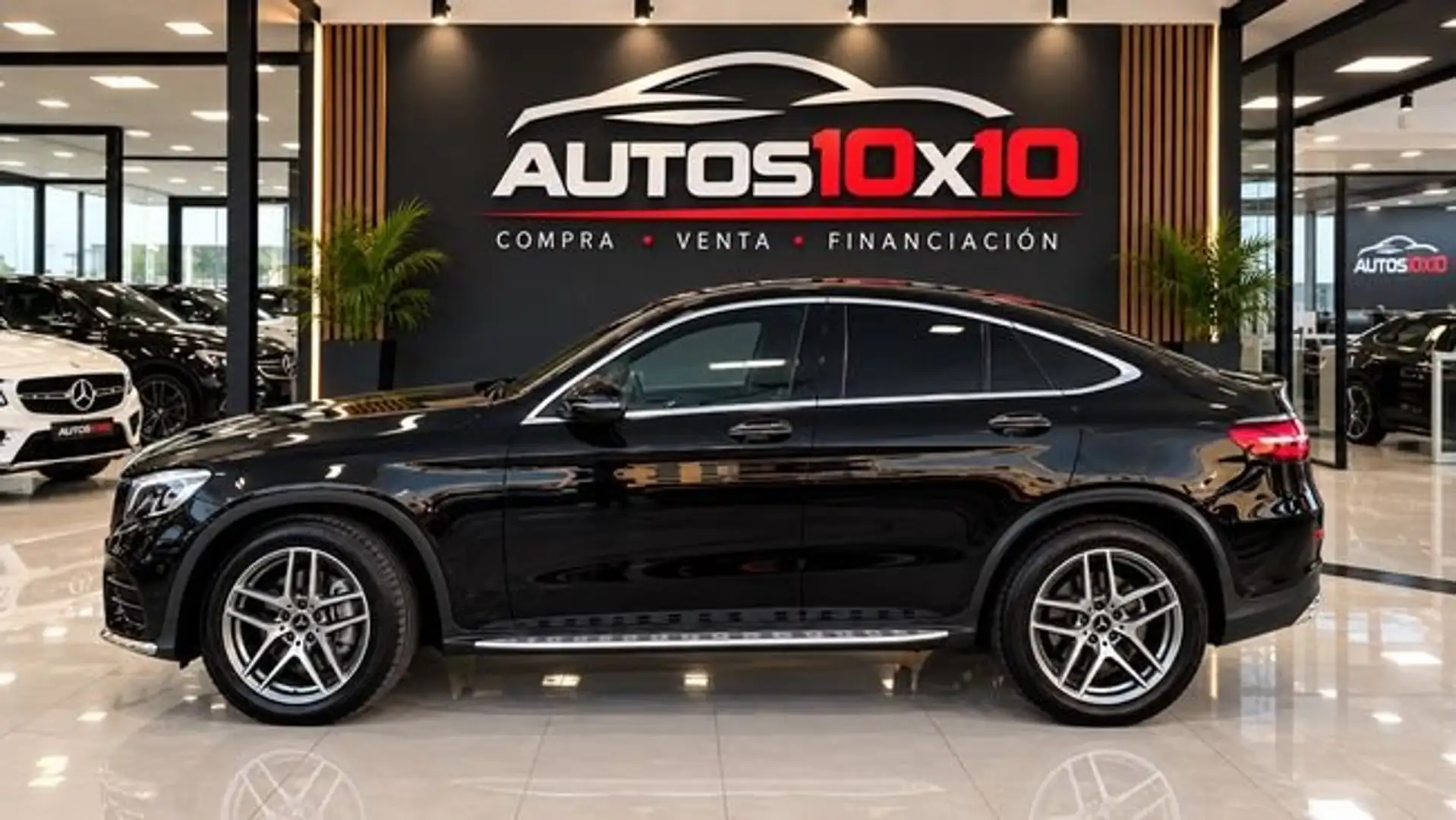Mercedes-Benz GLC 220 Coupé 220d 4Matic Aut. Negro - 2