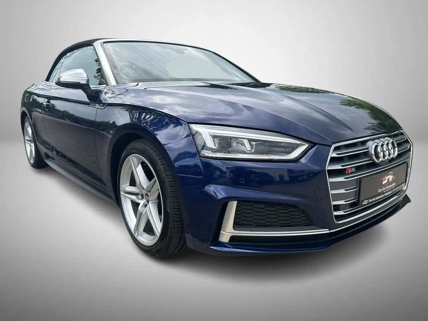 Audi S5 *QUATTRO* Cabrio*Automatik*HU NEU*1.Hd. Blau - 1