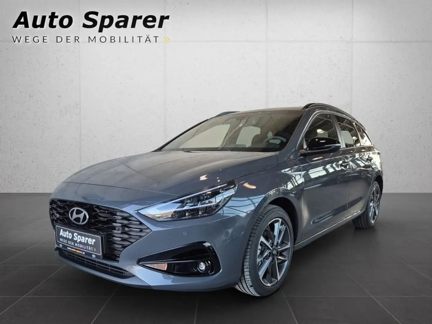 Hyundai i30 Kombi 1,0 TGDI Go! Plus DCT Grau - 1
