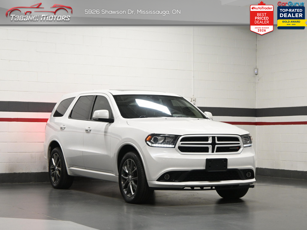 2017 Dodge Durango GT Leather Navigation Sunroof Heated Seats Remote
