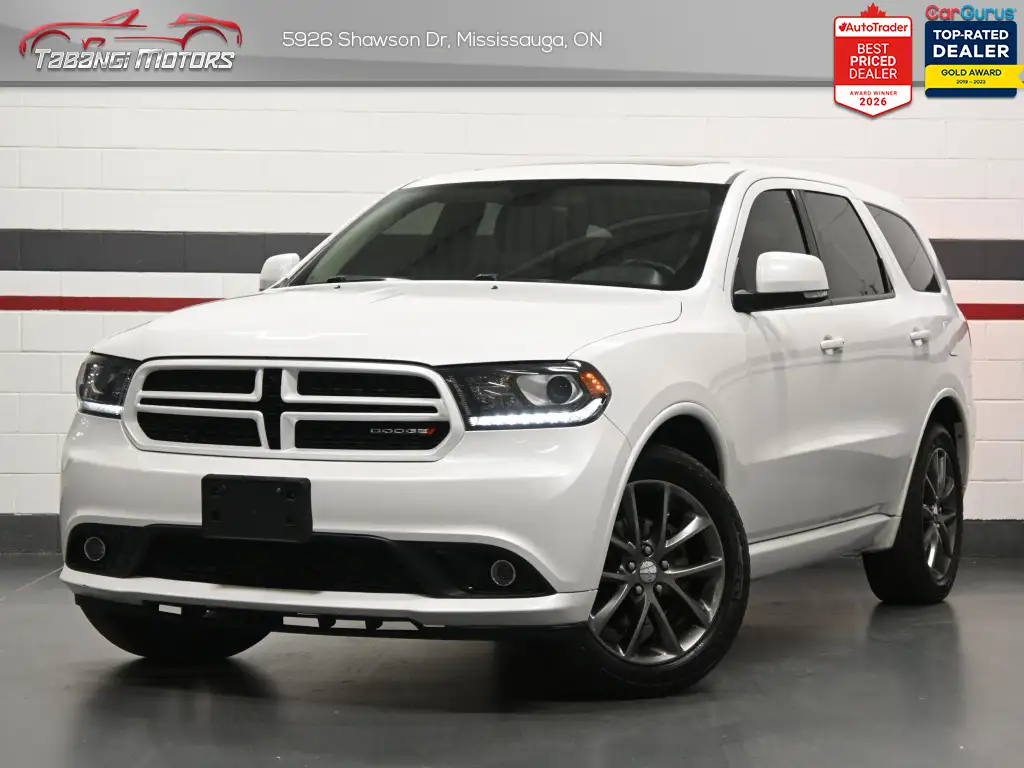 2017 Dodge Durango GT Leather Navigation Sunroof Heated Seats Remote