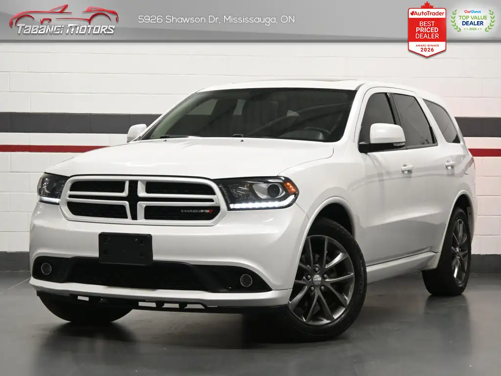 2017 Dodge Durango GT Leather Navigation Sunroof Heated Seats Remote