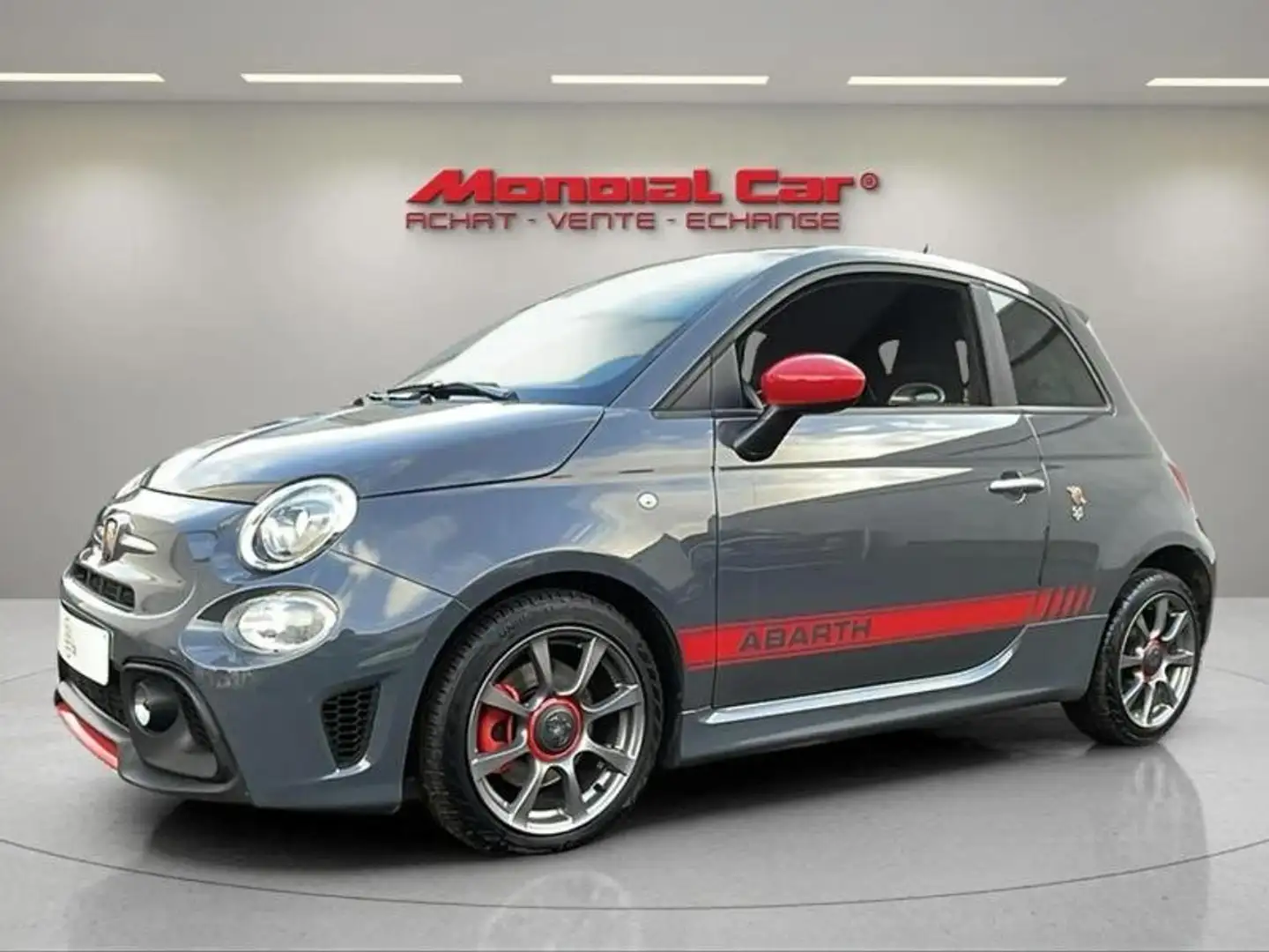 Abarth 595 1.4 T-Jet * Carplay * Garantie * Faible km * Gris - 1