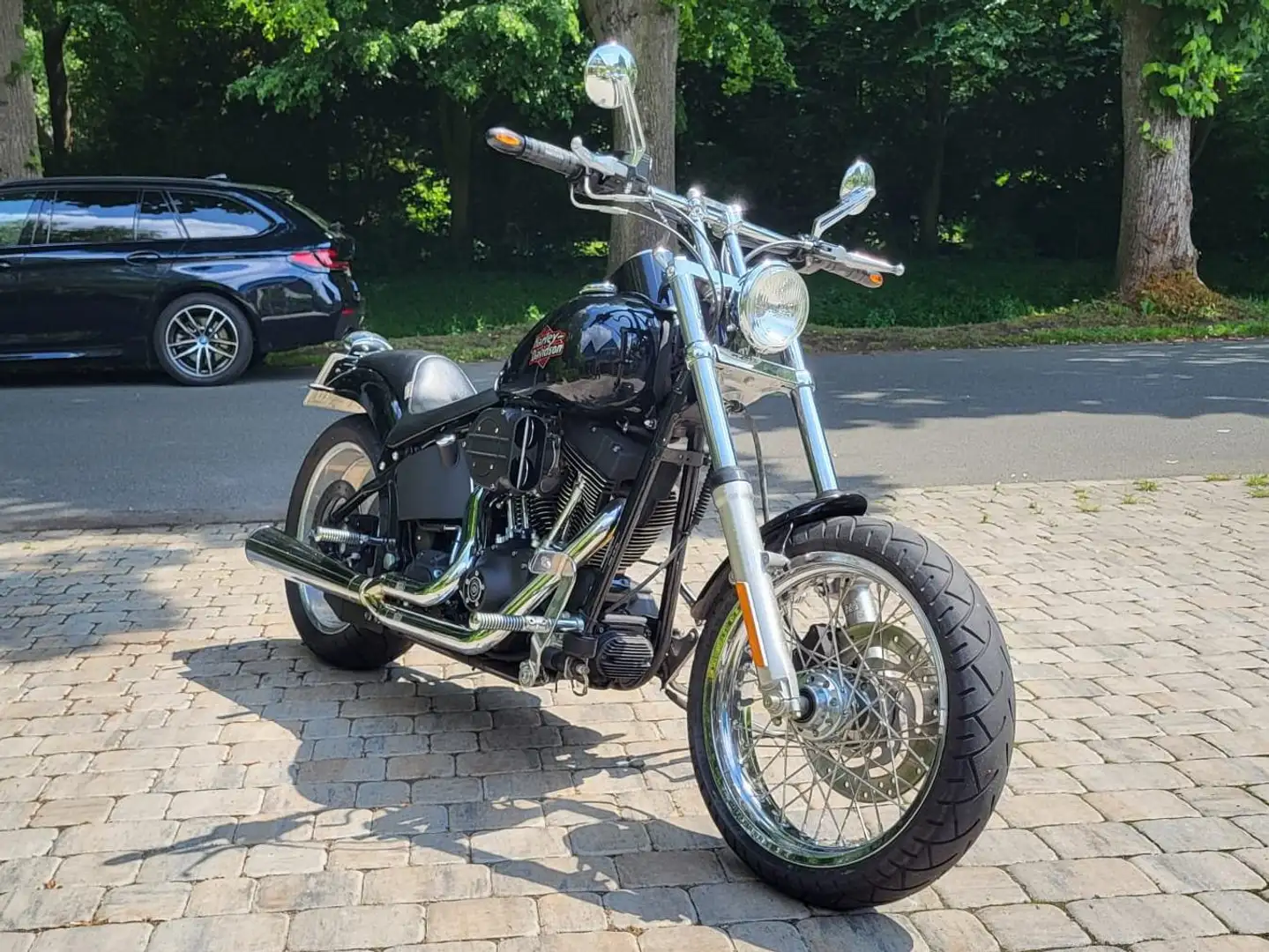 Harley-Davidson Night Train Custom-Bike, Breitreifen, 1550 ccm, 84 PS, 100 dB Černá - 1