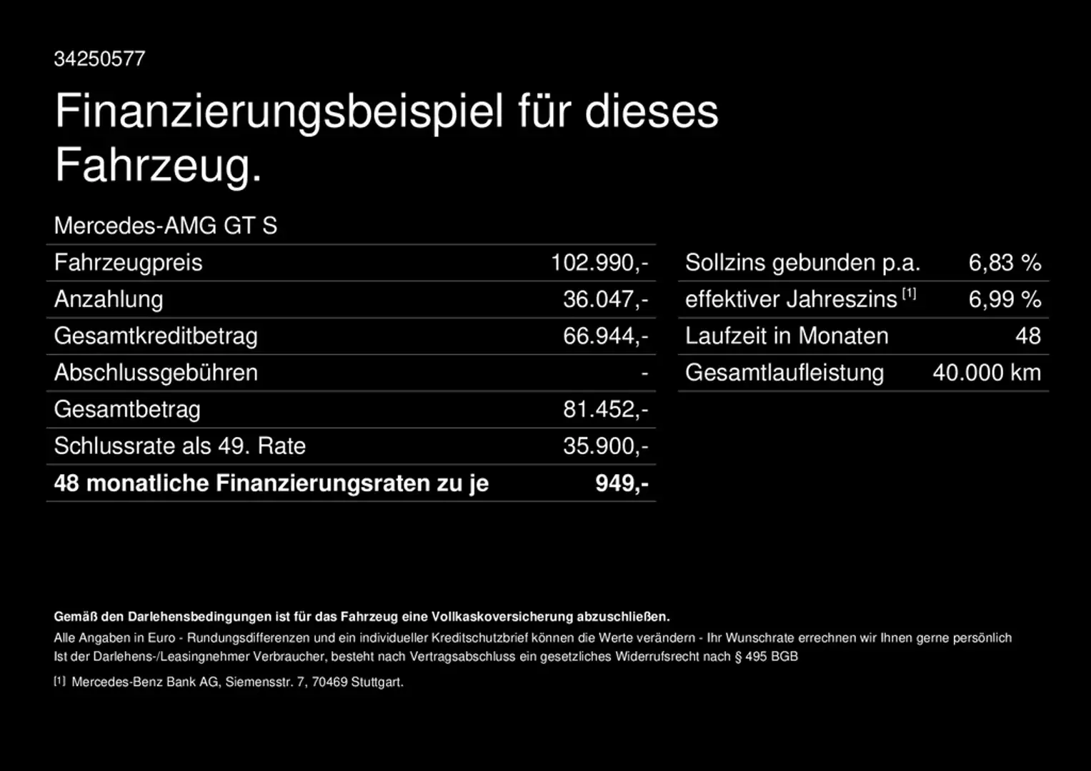 Mercedes-Benz AMG GT S Aero-Paket MagnoLack Panorama Burmester Gris - 2