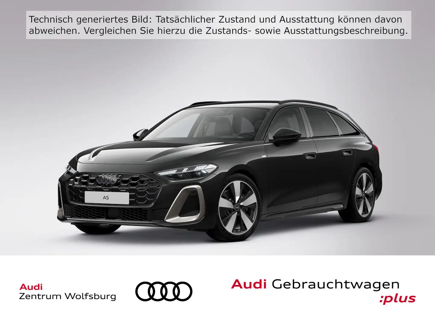 Audi A5 2.0 TDI S tronic S line AHK/Matrix/B+O Schwarz - 1