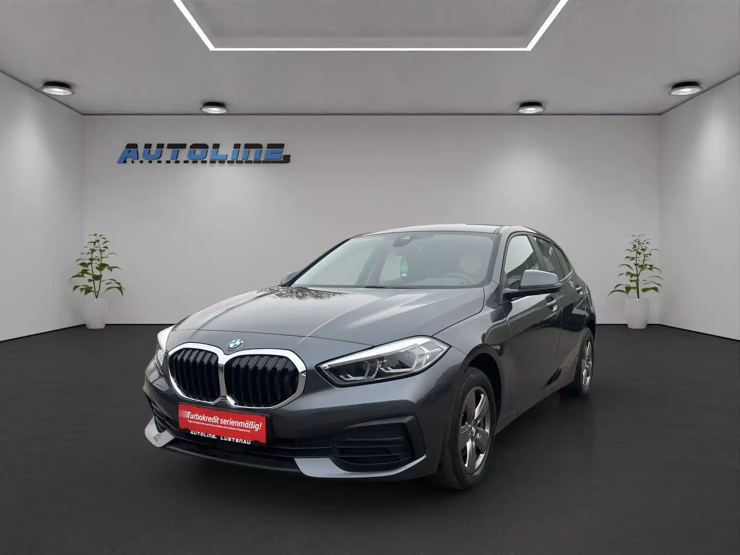 BMW 116 d Advantage*NAVI*LED*STHZ*MwSt Grau - 1