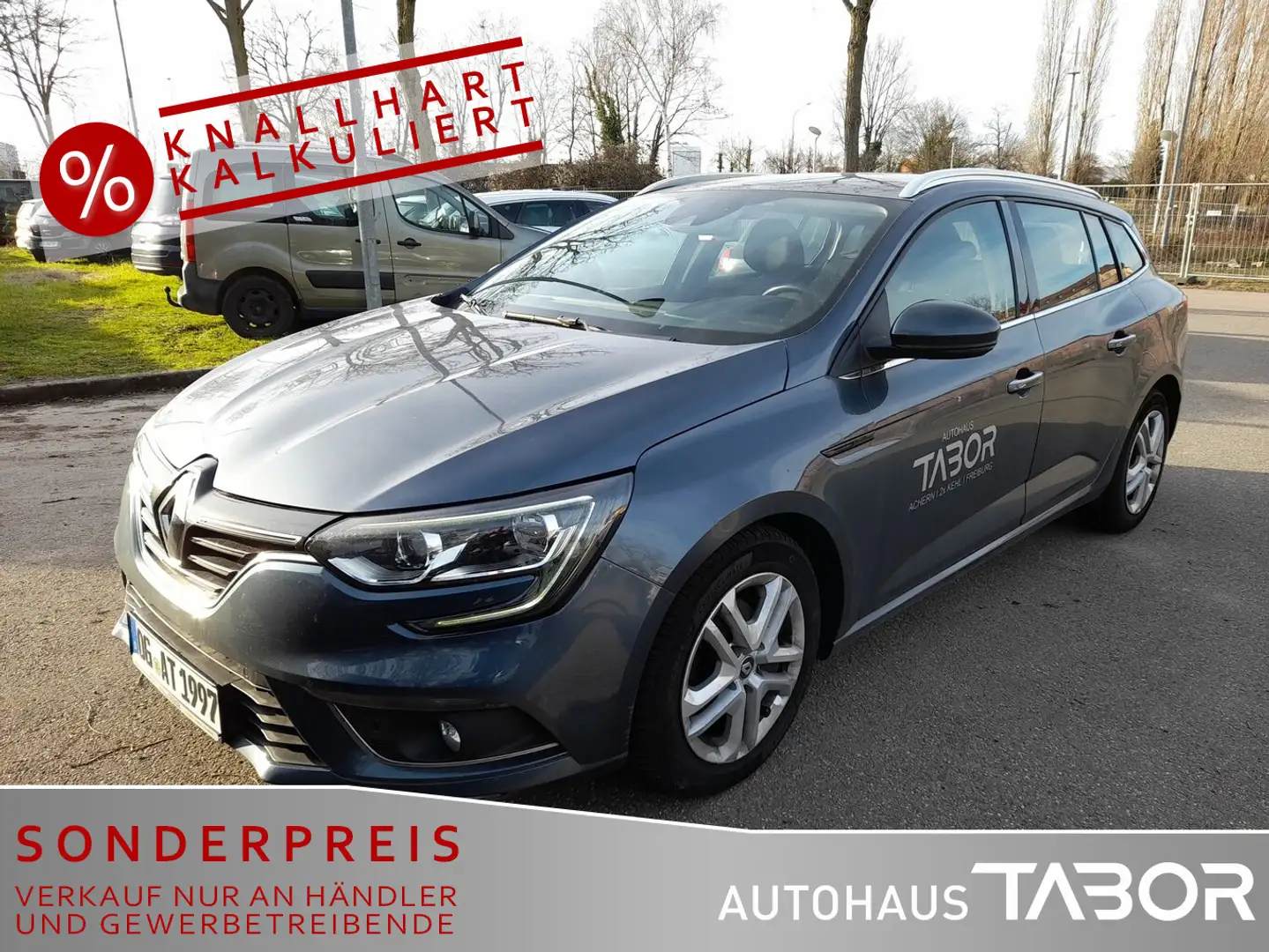 Renault Megane Grdt IV 1.5 dCi 110 Business Ed. PDC Klim Grau - 1