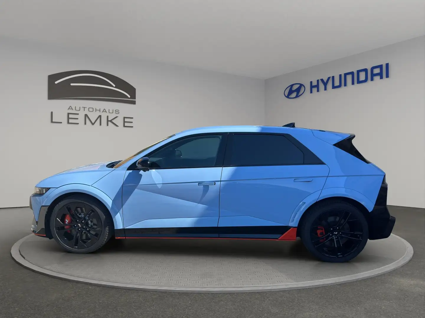 Hyundai IONIQ 5 N 84kWh 650PS PERFORMANCE + SITZPAKET Синий - 2