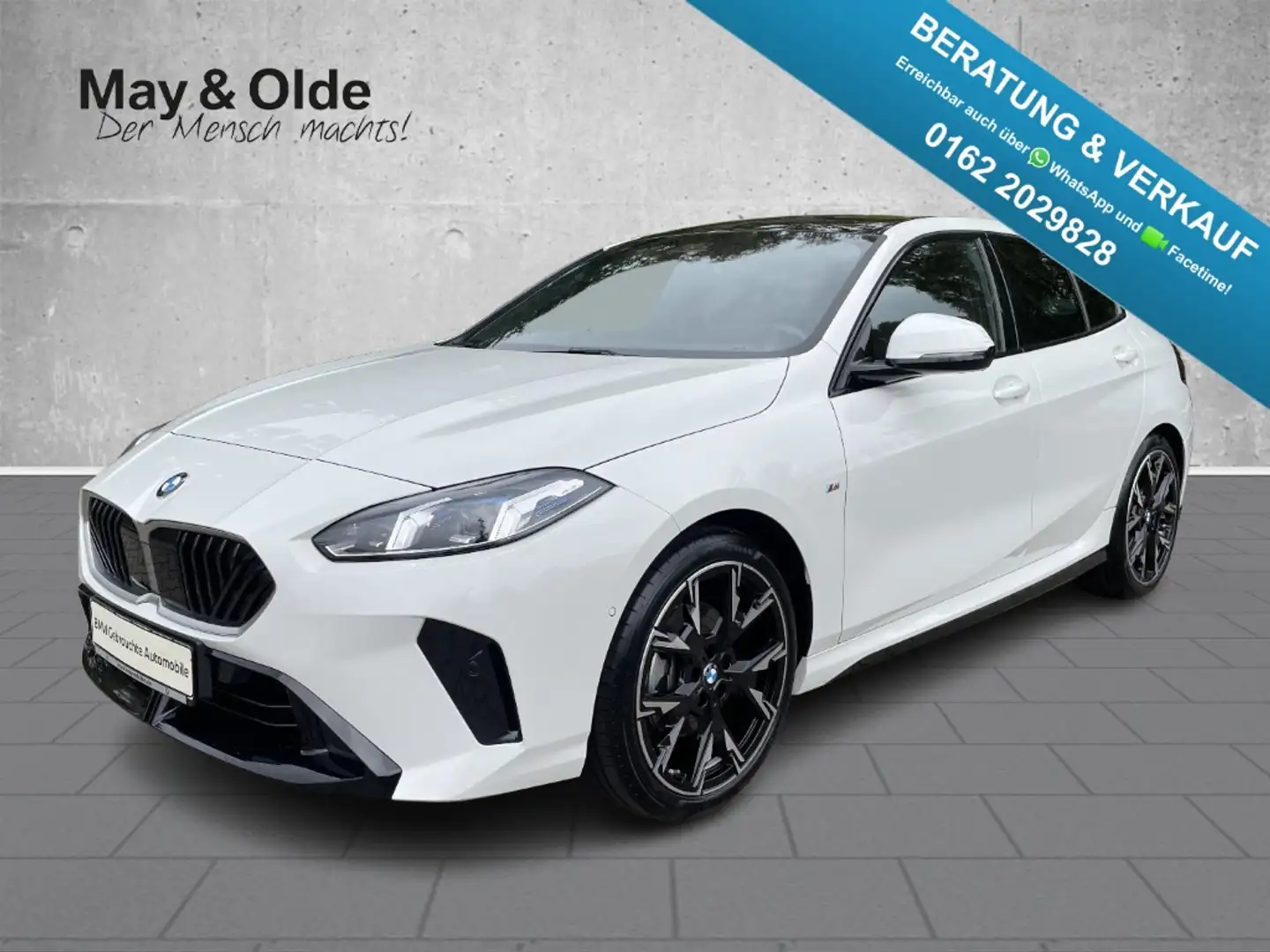 BMW 120 M Sport Navi H/K Massagesitze LED ACC Apple CarPla Weiß - 1