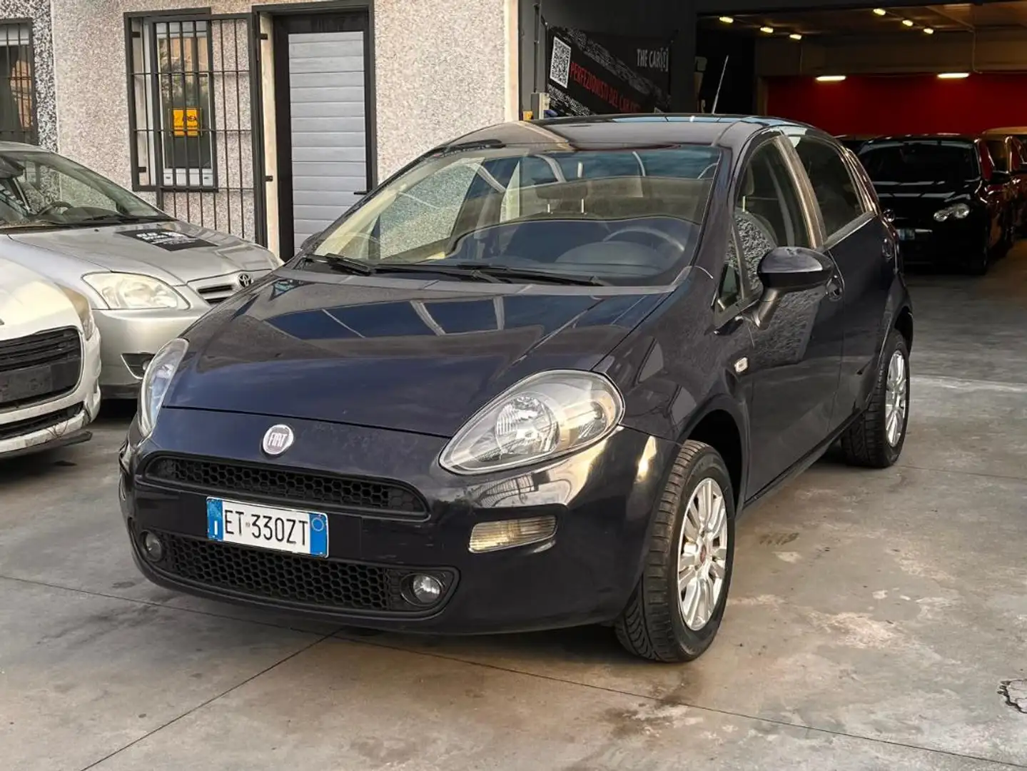 Fiat Punto Punto III 5p 1.4 natural power Lounge 70cv E6 Azul - 1