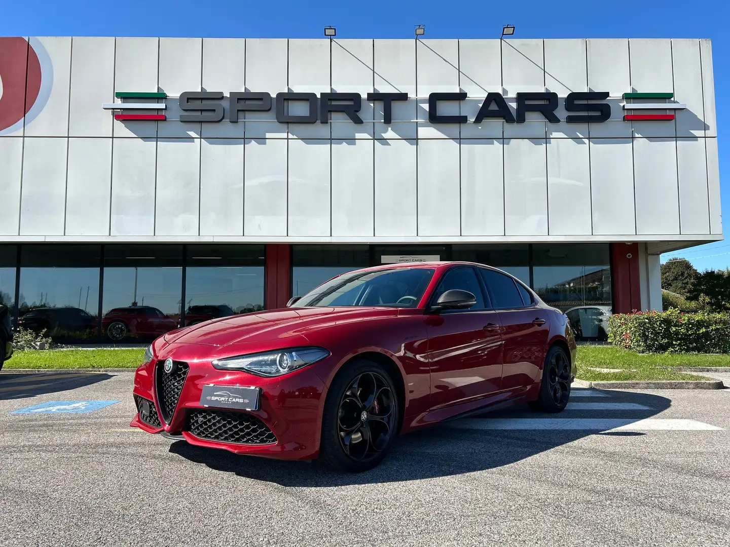 Alfa Romeo Giulia Giulia 2.0 t Veloce Q4 280cv awd auto Rosso - 1