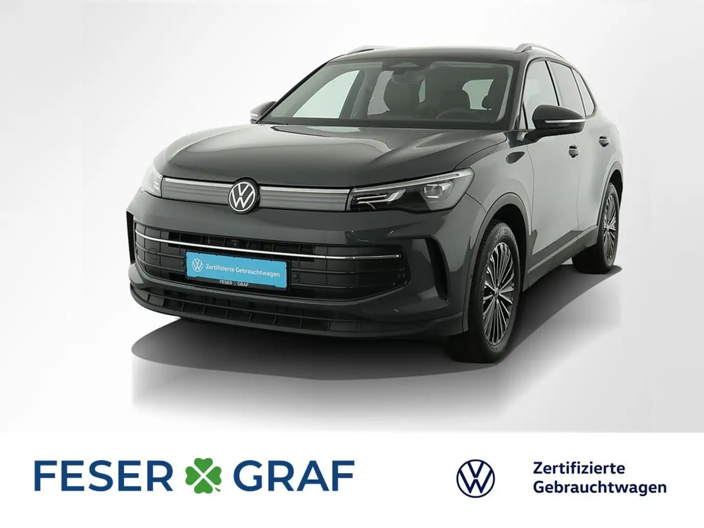 Volkswagen Tiguan Life 2.0 TDI DSG Navi AHK AreaView LED Grau - 1
