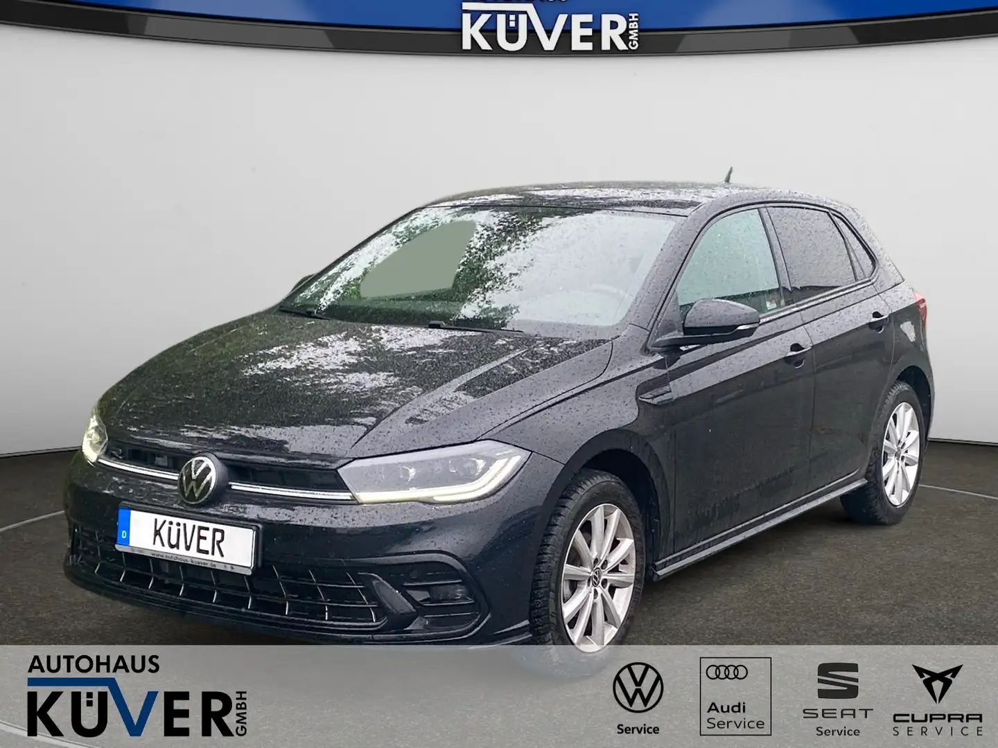 Volkswagen Polo R-Line 1,0 TSI DSG ACC+Matrix+Shzg.+IQ+16´´ Schwarz - 1