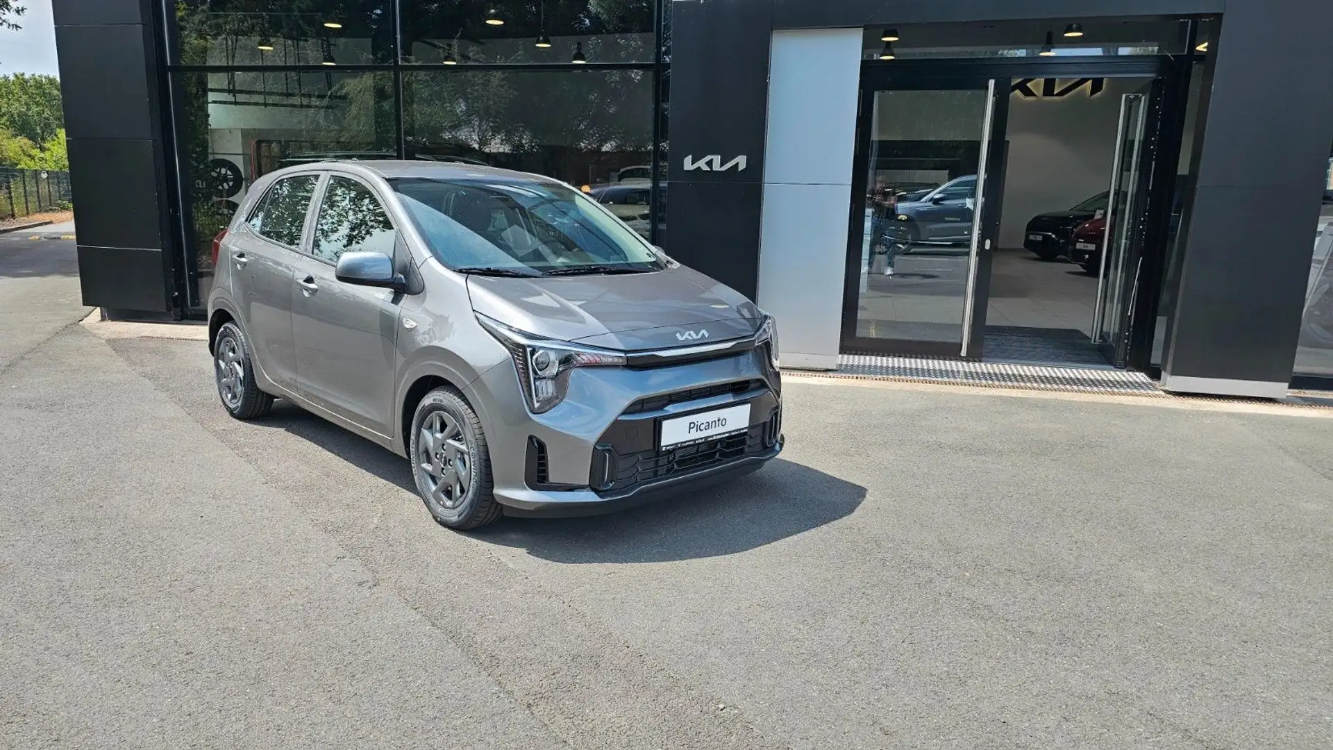 Kia Picanto 1,0 AMT Vision*Automatic*Navi Grau - 2