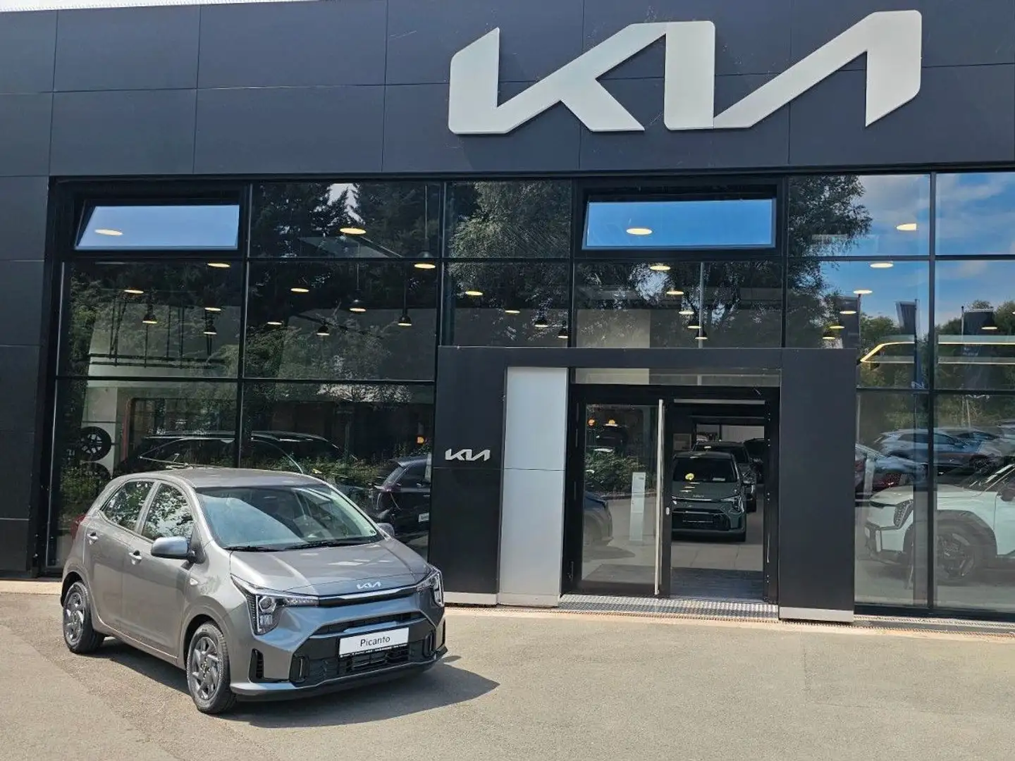 Kia Picanto 1,0 AMT Vision*Automatic*Navi Grau - 1