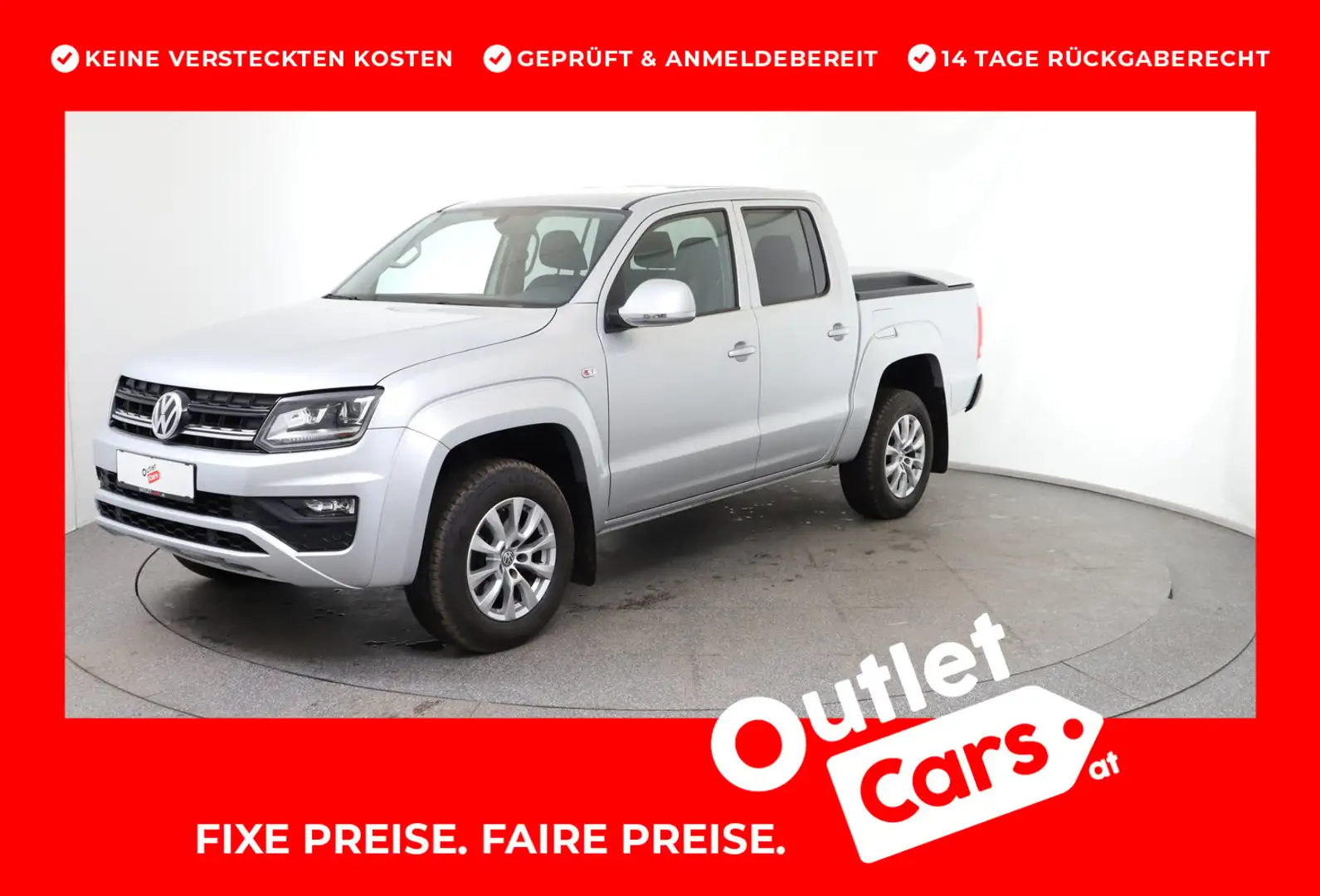 Volkswagen Amarok Comfortline 3,0 TDI 4Motion Aut. Срібний - 1