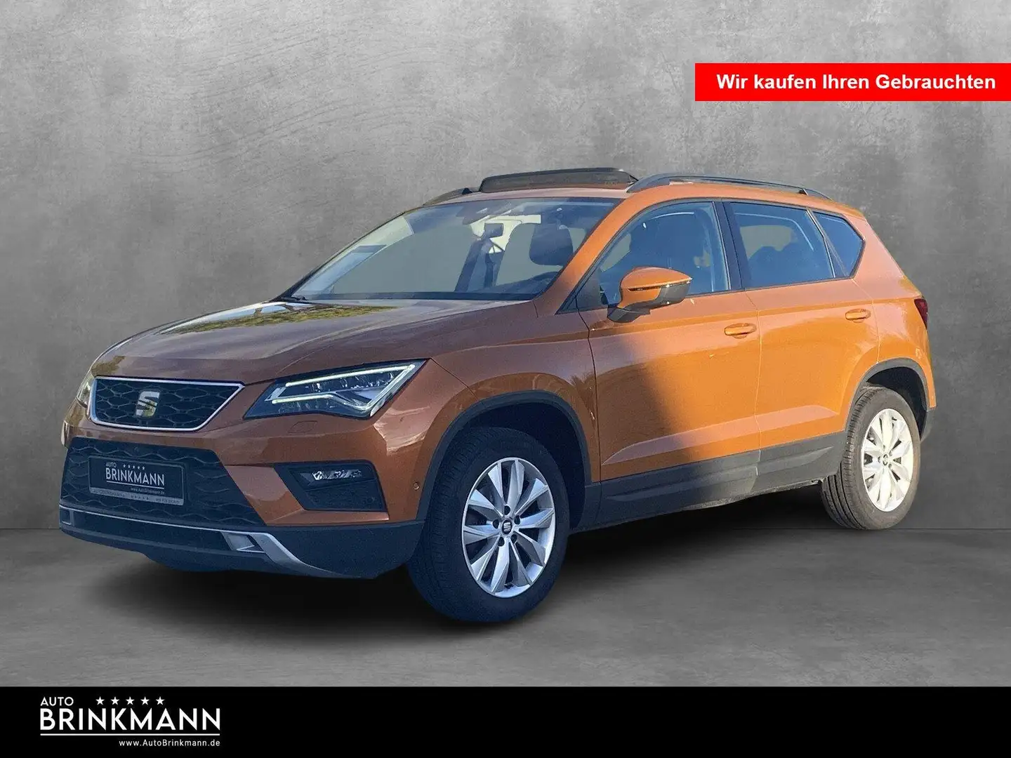 SEAT Ateca Ateca 1.6 TDI Style Navi/LED/SHZ/Standheizung/DPF Orange - 1