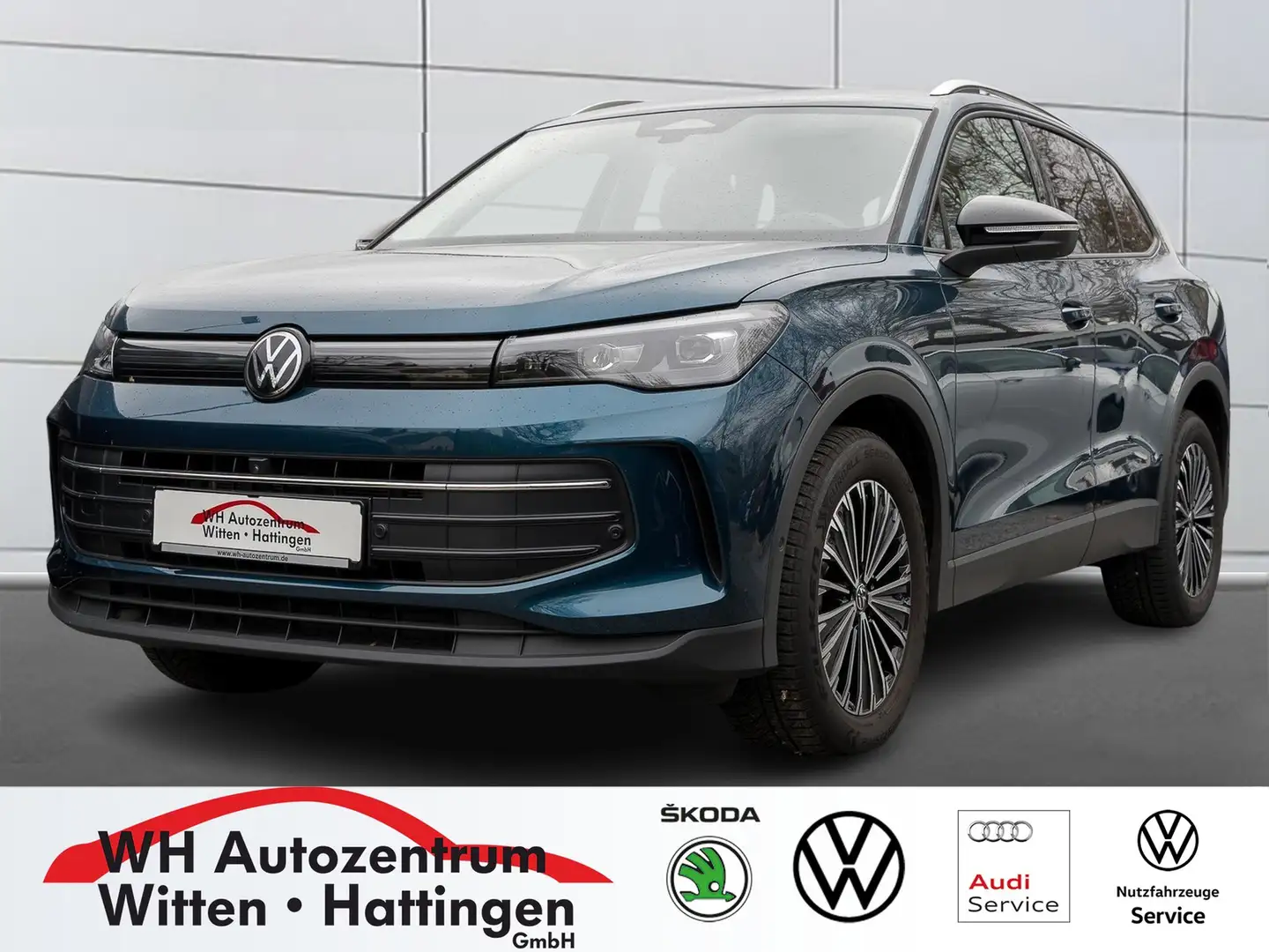 Volkswagen Tiguan 2.0 TDI DSG GOAL NAVI AHK AREAVIEW GJ-REIFEN PA... Blau - 1