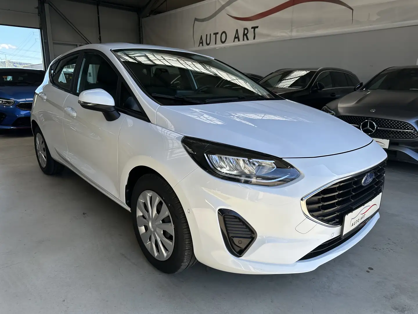 Ford Fiesta Cool&Connect Navi LED CarPlay Kamera Blanc - 1