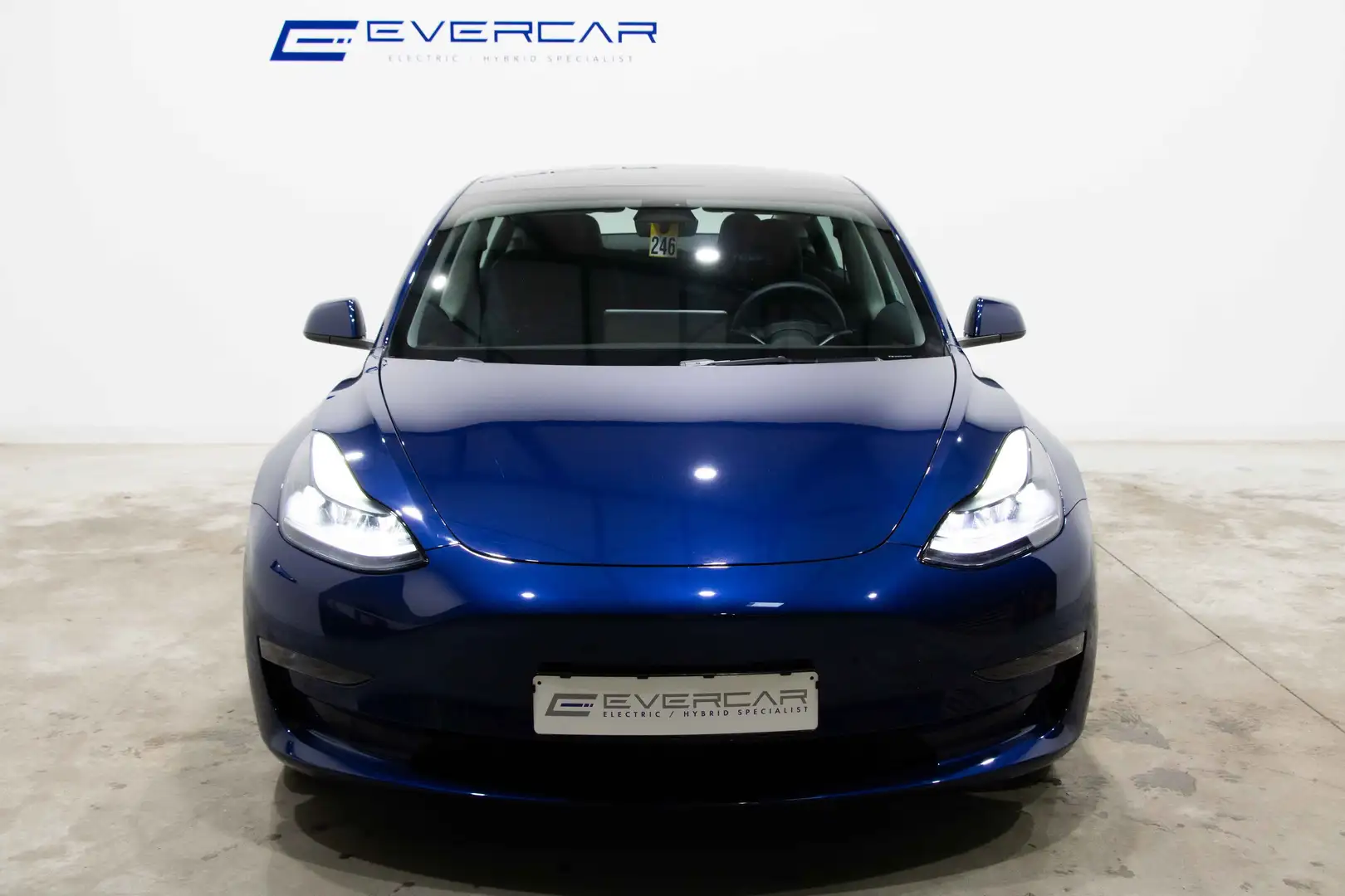 Tesla Model 3 78 kWh Long Range AWD ***LEATHER*PANO*360°*** Bleu - 2
