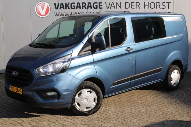 Ford Transit Custom 300 2.0-130pk TDCI L1H1 Trend Dubb. cabine. Trekge