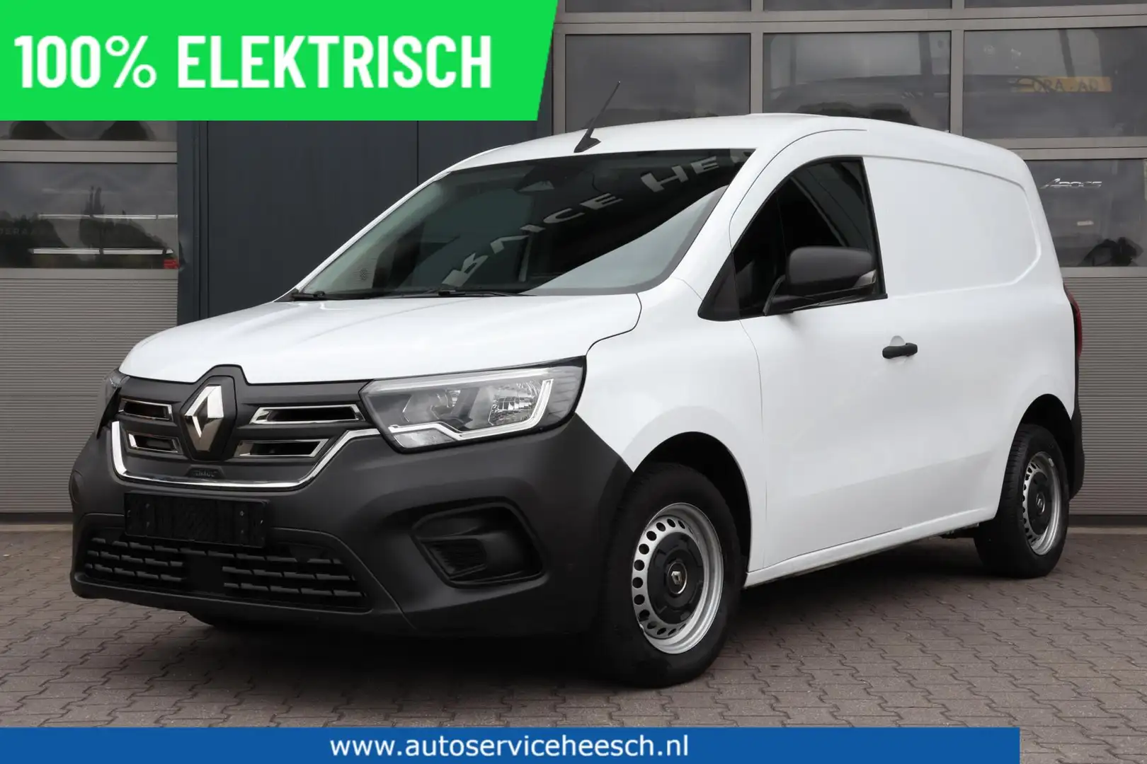 Renault Kangoo E-TECH 22 kW 44 kWh l CLIMA l CARPLAY l PDC Weiß - 1