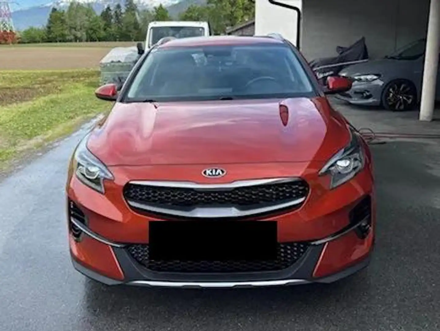 Kia XCeed Xceed 1,0 TGDI GPF Silber Silber Orange - 1