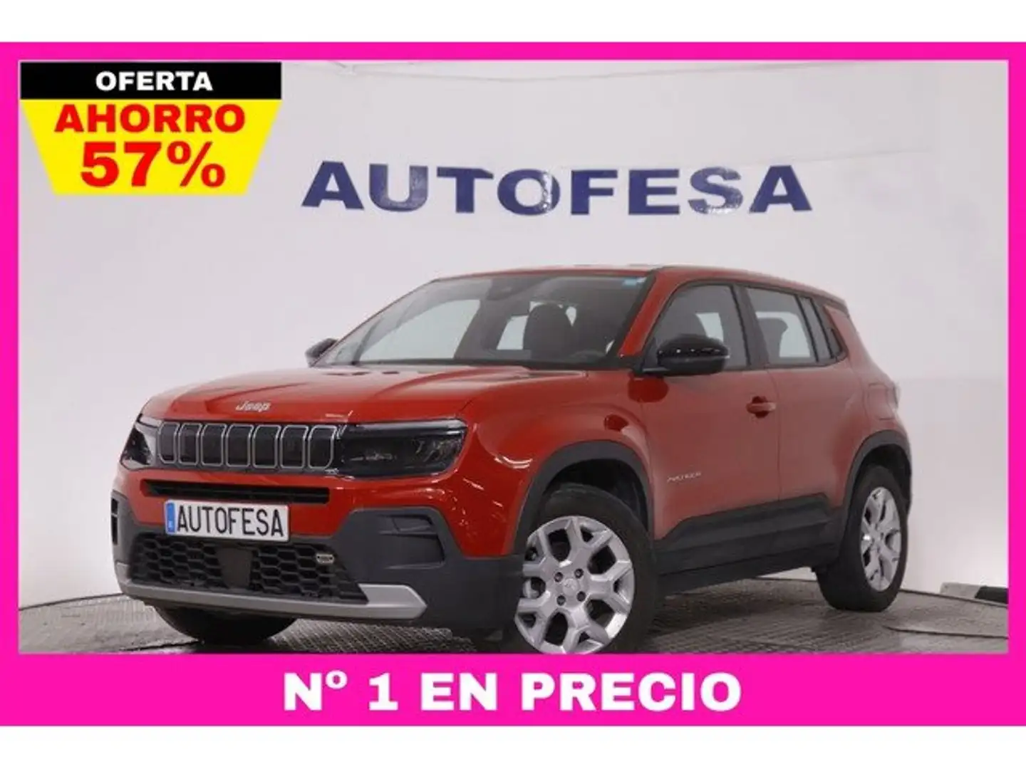 Jeep Avenger 1.2 Altitude 74KW Rojo - 1