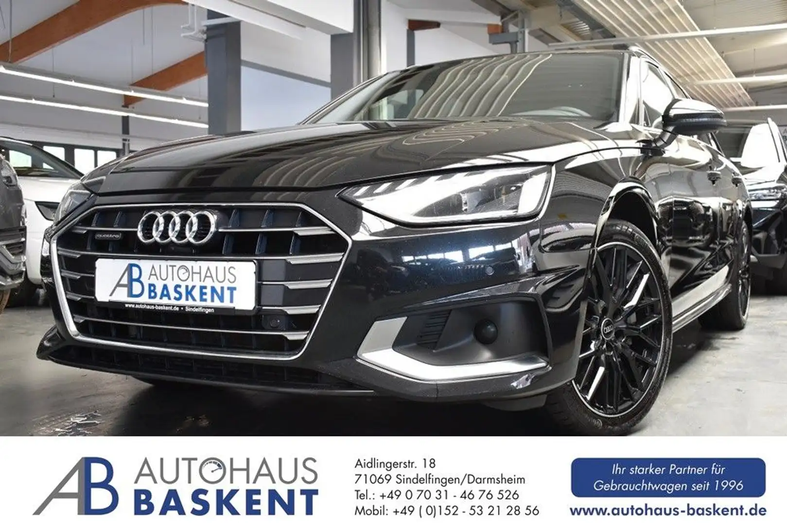 Audi A4 Avant 40 TDI quattro*AHK*VIRTUAL*360°KAMERA* Schwarz - 1