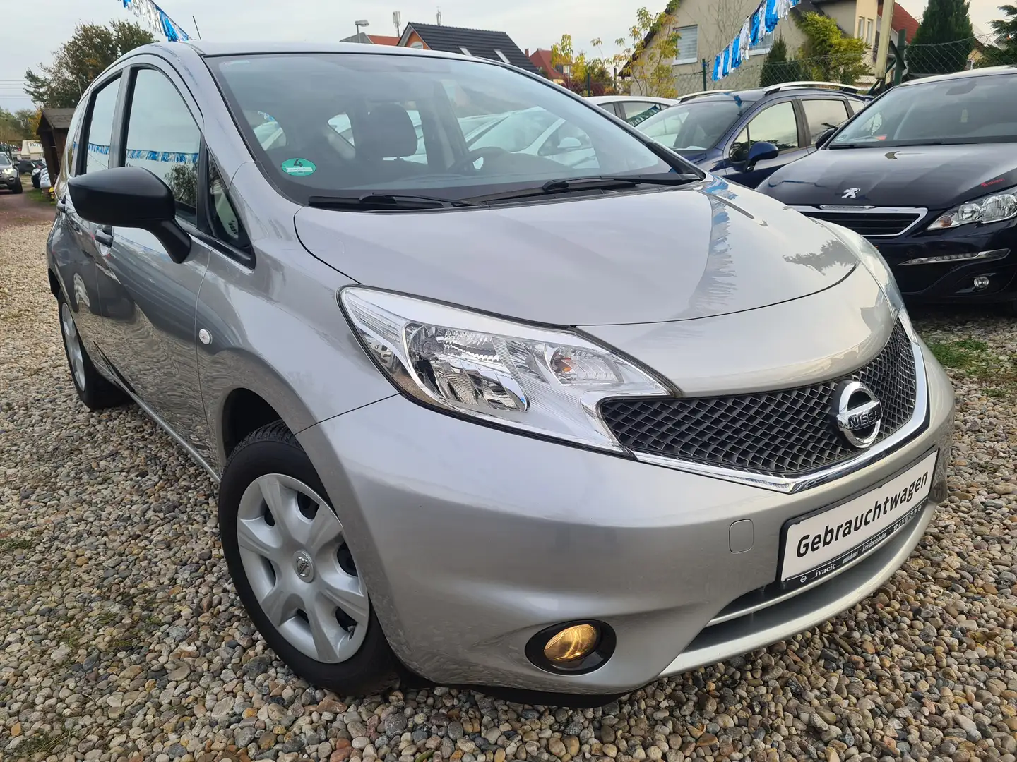 Nissan Note Visia 1.5 DCi START-STOP * wenig Verbrauch* Silber - 1