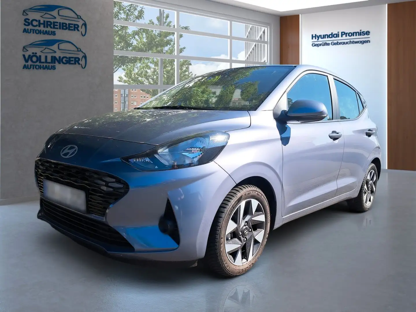 Hyundai i10 Trend 5-AMT Automatik 63 PS Blau - 1