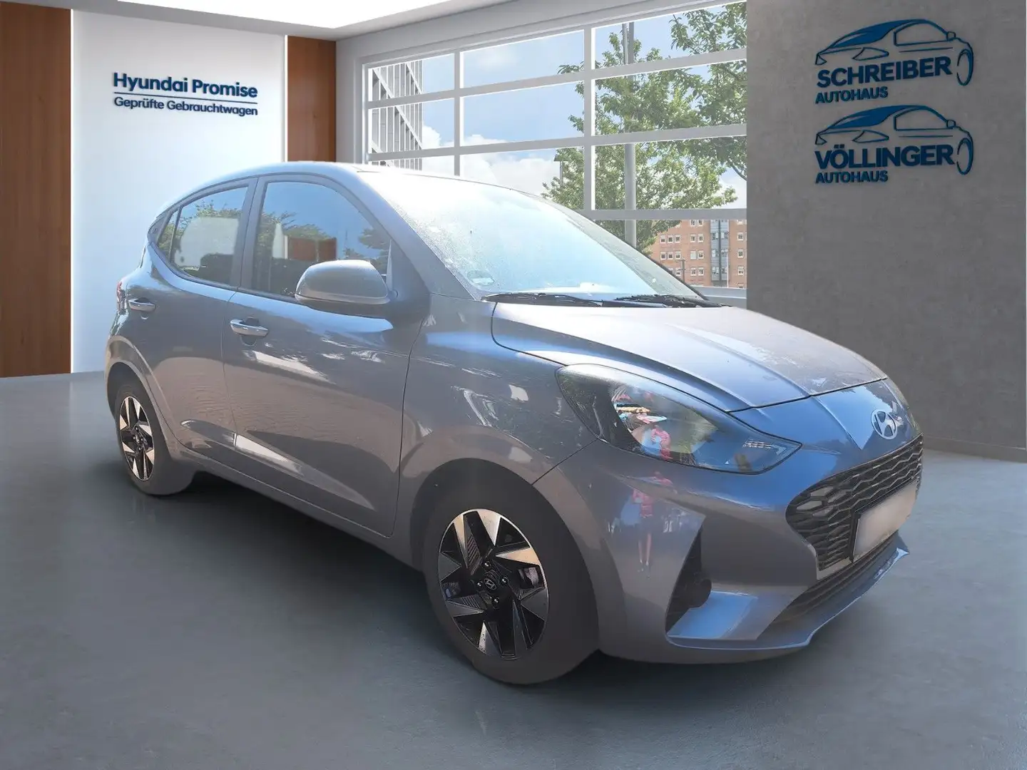 Hyundai i10 Trend 5-AMT Automatik 63 PS Blau - 2