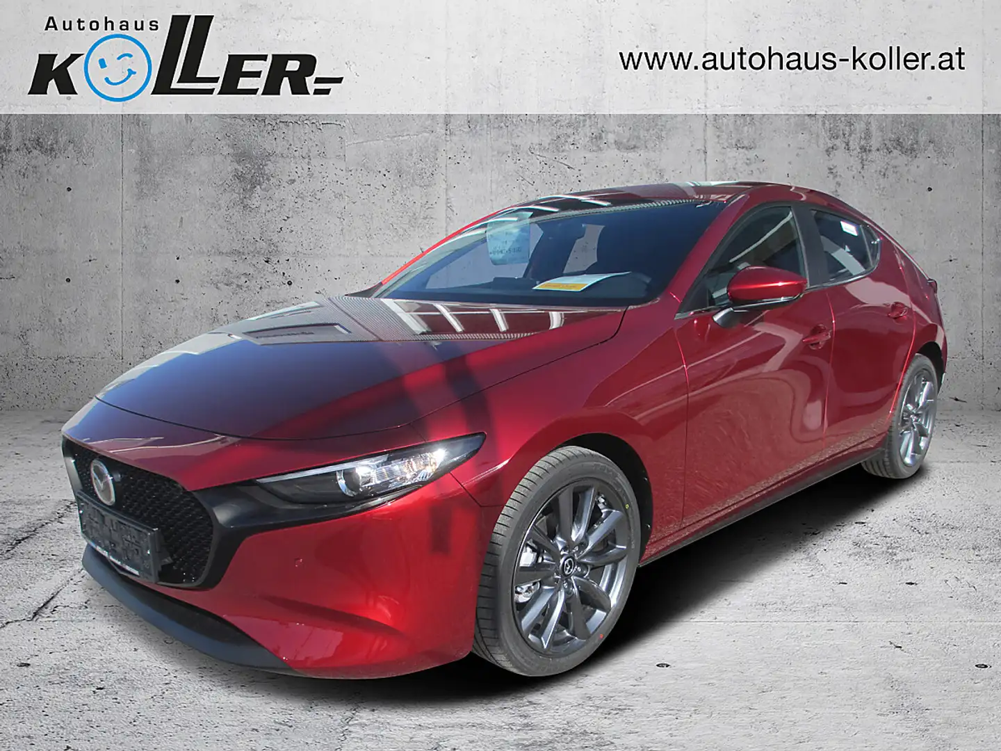 Mazda 3 Mazda3 e-Skyactiv-G140 Centre-Line Aut. Rot - 1