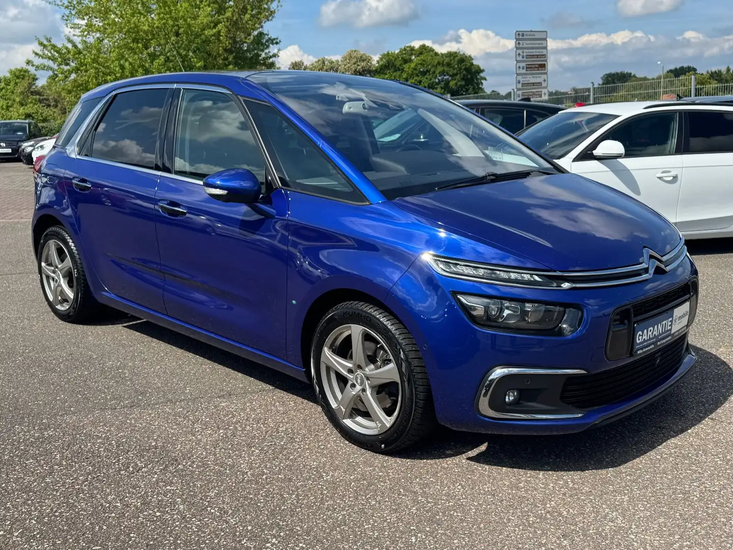 Citroen C4 Picasso /Spacetourer Shine 2.0 Navi Kamera Blauw - 2